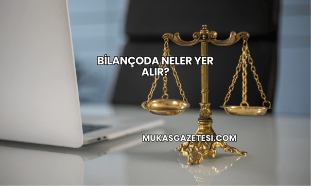 Bilançoda Neler Yer Alır?