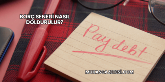Borç Senedi Nasıl Doldurulur?