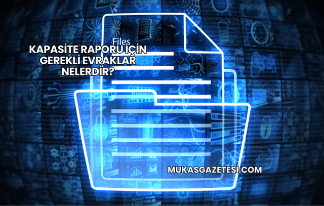 Kapasite Raporu İçin Gerekli Evraklar Nelerdir?