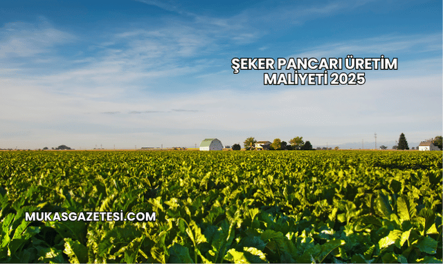 Şeker Pancarı Üretim Maliyeti 2025