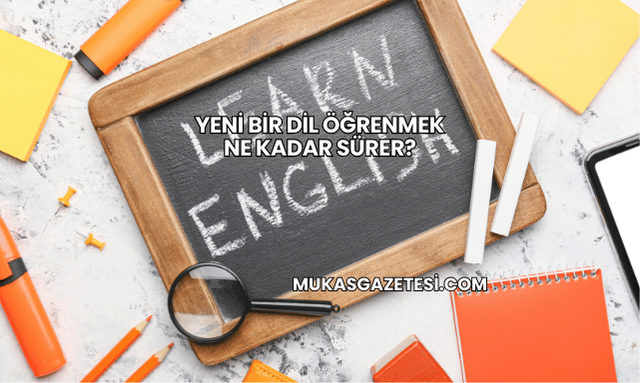 Yeni Bir Dil Öğrenmek Ne Kadar Sürer?