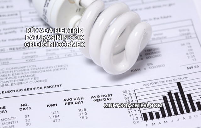 Rüyada Elektrik Faturasının Çok Geldiğini Görmek
