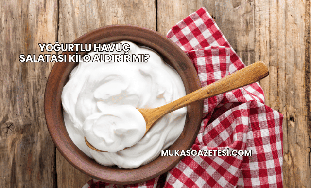 Yoğurtlu Havuç Salatası Kilo Aldırır mı?